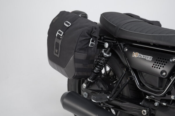 Legend Gear set de bolsas laterales LC Moto Guzzi V9 Roamer/Bobber (15-).