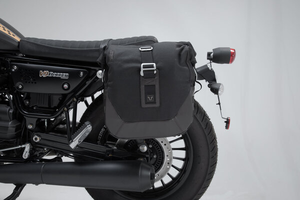 Legend Gear side bag system LC Moto Guzzi V9 Roamer/Bobber (15-).