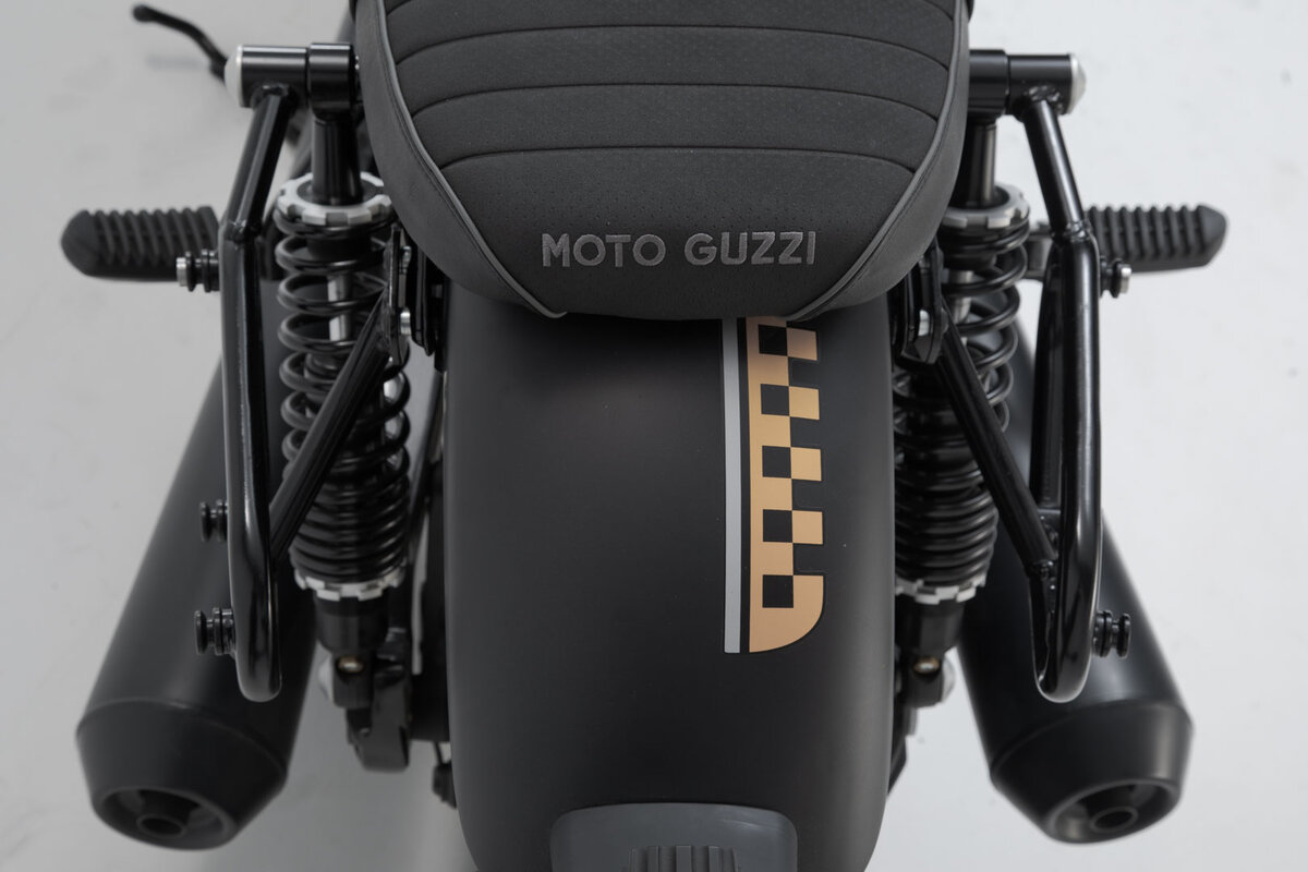 Legend Gear side bag, black - Moto Guzzi V9 Roamer/Bobber - SW-MOTECH