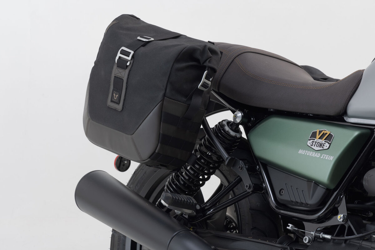 Set borse laterali Legend Gear nero - Moto Guzzi V7 IV Special