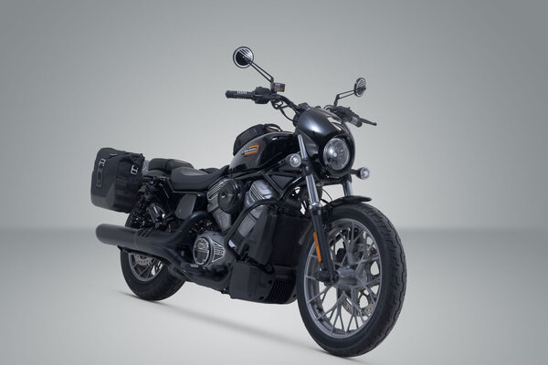 Legend Gear Seitentaschen-System LC Black Edition Harley-Davidson Nightster (22-) / Special (23-).