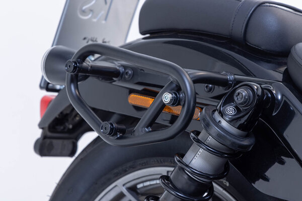 Legend Gear Seitentaschen-System LC Black Edition Harley-Davidson Nightster (22-) / Special (23-).