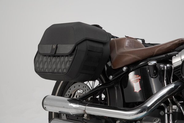 Sistema di borse laterali Legend Gear LH2/LH1 25,5/19,5 l. Harley-Davidson Softail Slim (12-17).
