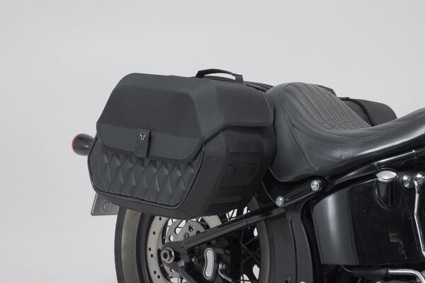 Sistema de bolsas laterales Legend Gear LH1/LH1 2x 19,5 l. Harley-Davidson Softail Slim (12-17).