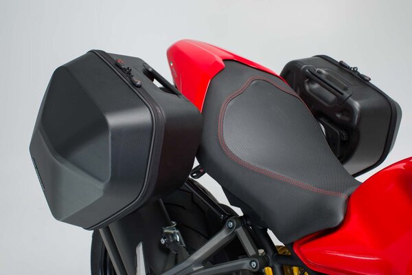 URBAN ABS Seitenkoffer-System 2x 16,5 l. Ducati Monster 1200, Super Sport 950.
