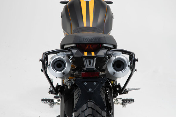 Legend Gear sist. borse laterali LC Black Edition Ducati Scrambler 1100/ Special/ Sport (17-).
