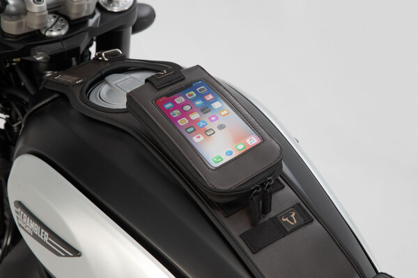 Legend Gear tank strap set Scrambler models (14-). With LA3 smartphone bag.