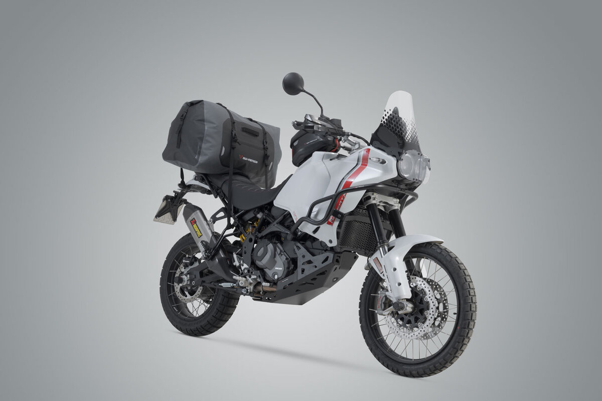 BORLENI 60L Waterproof Duffel Dry Bag Airtight Motorcycle Tail Bag for  Riding Cy