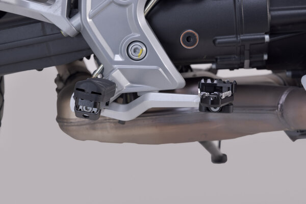 Extension for brake pedal Black. Moto Guzzi V85 TT.