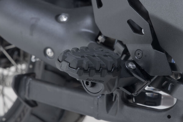 EVO footrest kit Black. Ducati Multistrada V4 / V2, DesertX.