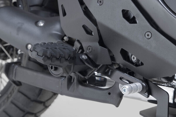 EVO footrest kit Black. Ducati Multistrada V4 / V2, DesertX.