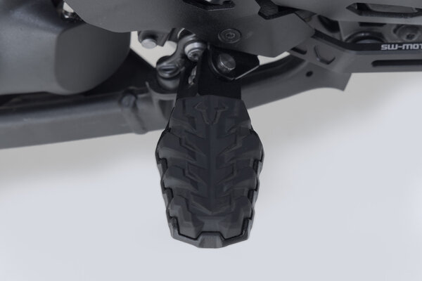 EVO footrest kit Black. Ducati Multistrada V4 / V2, DesertX.
