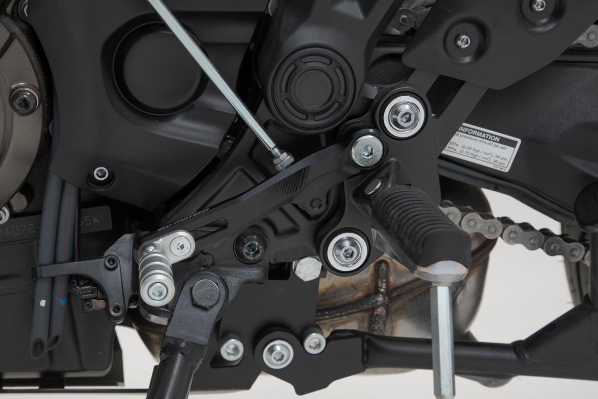 Verstellbarer Schalthebel für Yamaha MT-07 Tracer 700/GT XSR700 FZ-07 2014–2021 Motorrad linkes Schalthebelpedal neues Ersatzteil 