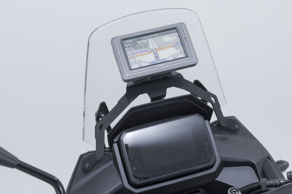 GPS mount for cockpit Black. Honda XL750 Transalp (24-).