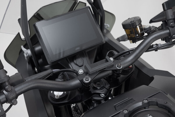 Soporte GPS para salpicadero Negro. KTM 1290 Super Adventure (21-).