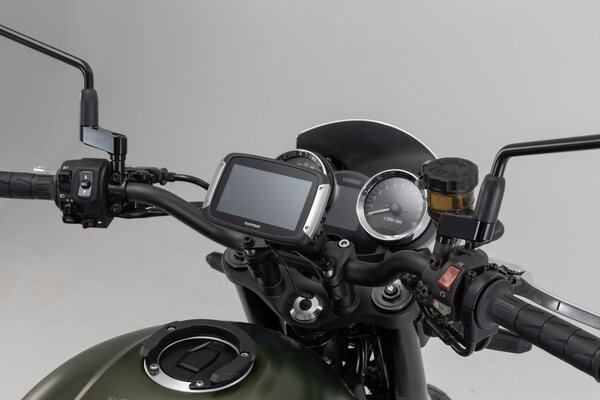 Soporte GPS para salpicadero Negro. Kawasaki Z900RS/ Cafe / SE (17-).