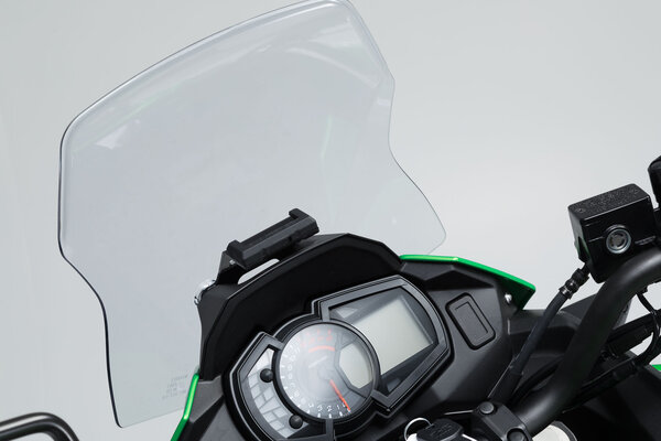 Soporte GPS para salpicadero Negro. Kawasaki Versys-X300 ABS (16-).