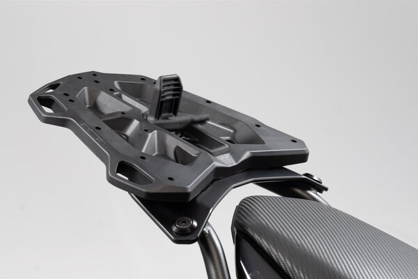 Adapter plate for STREET-RACK For Givi/Kappa with Monolock. Black.