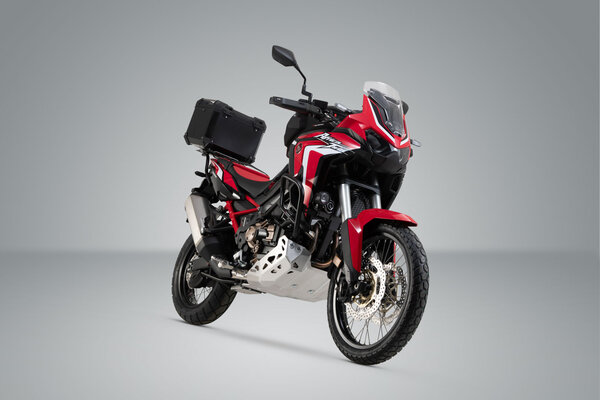 Sistema bauletto TRAX ADV Nero. Honda CRF1100L Africa Twin (19-21).