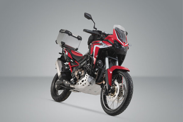 Système topcase TRAX ADV Gris. Honda CRF1100L Africa Twin (19-21).