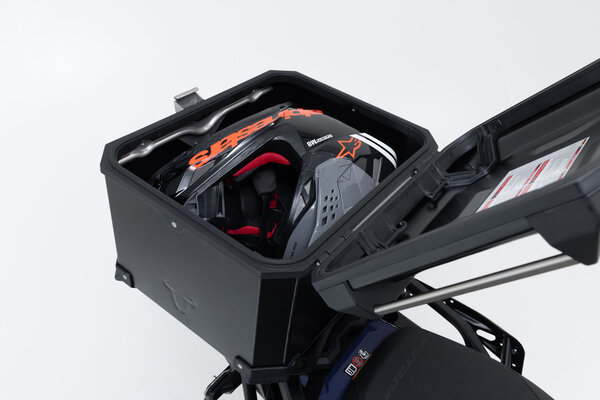 Sistema topcase TRAX ADV Negro. KTM 1290 Super Adventure (21-).