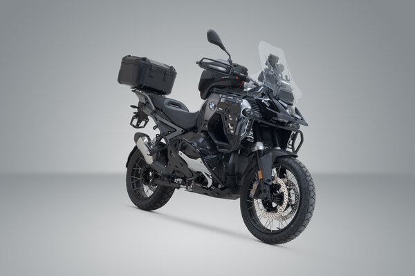 DUSC L Topcase-System Schwarz. BMW R 1300 GS/ Adv. BMW Topcase Halter.