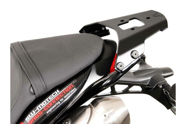 Porte-bagages ALU-RACK Noir. Triumph Speed Triple 1050 (10-15).