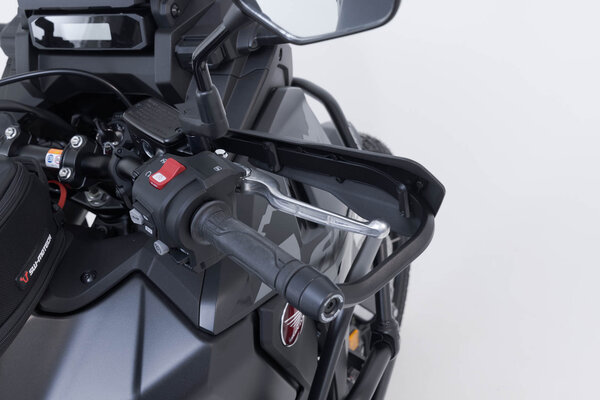 Kit de protectores de manos Sport Negro. Honda CRF1000L/AS, CRF1100L/AS, X-ADV.