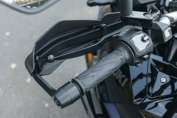 Kit protège-mains Adventure Noir. Honda XL750 Transalp (22-).