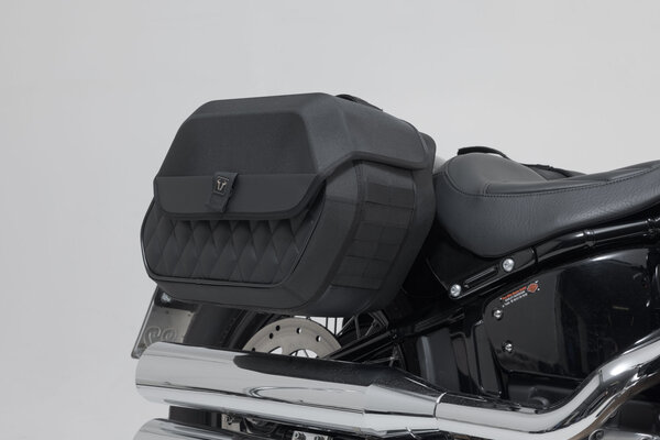 Support latéral SLH gauche LH1 Harley-Davidson StreetBob/Slim/Standard. Pour LH1.