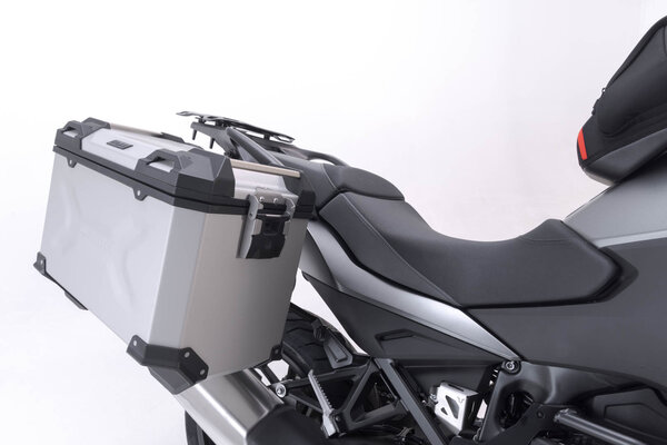 TRAX ADV aluminium case system Silver. 37/37L. Honda NT1100 (21-).