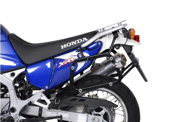 TRAX ADV aluminium case system Black. 45/37 l. Honda XRV750 Africa Twin (92-03).