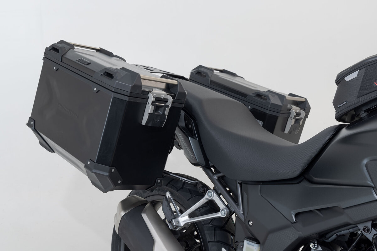 Maleta Top Case Aluminio Moto 45 L, Black X-series, Nuevo!