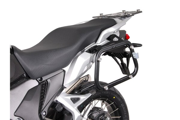 Sistema valigie in alluminio TRAX ADV Nero. 45/45 l. Honda Crosstourer (11-).