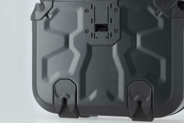 DUSC hard case system Black. 41/41 l. Honda NC750X/XD, NC750S/SD.