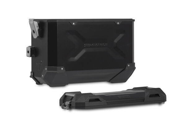 TRAX ADV aluminium case system Black. 45/45 l. Honda NC750X/XD, NC750S/SD.