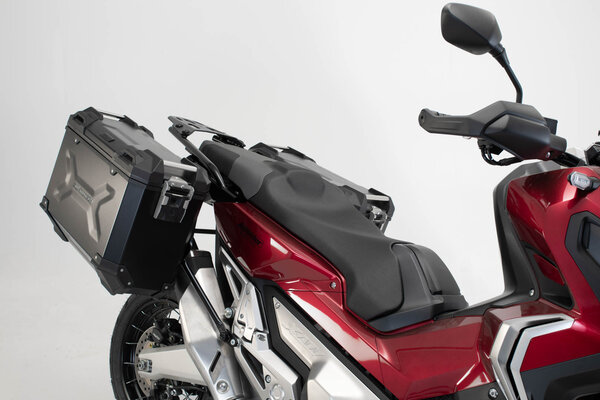 TRAX ADV aluminium case system Silver. 37/37 l. Honda X-ADV (16-20).