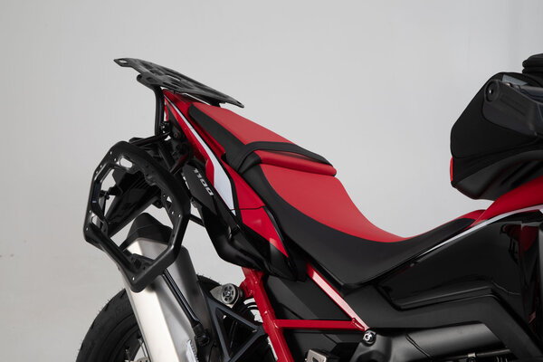 Sistema valigie in alluminio TRAX ADV Nero. 45/37 l. CRF1100L Africa Twin (19-21).