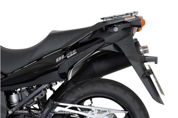 Kit valises TRAX ADV Noir. 45/37 l. Suzuki DL 650 V-Strom (04-10).