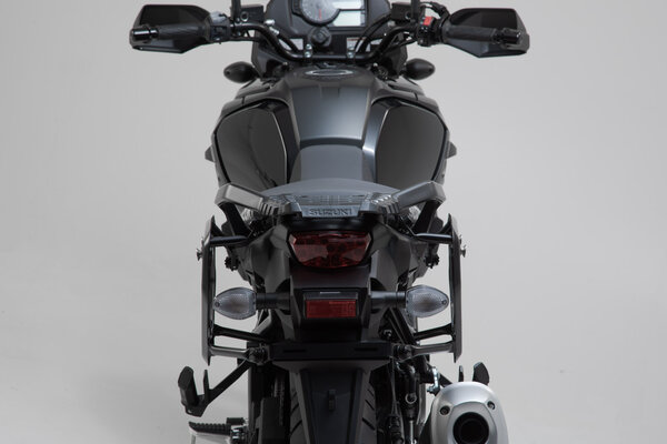 Système de valises rigides DUSC Noir. 41/41 L. Suzuki V Strom 1000 (14-19).