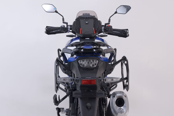 PRO Seitenträger Schwarz. Suzuki V-Strom 1050DE (21-).