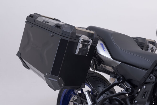 TRAX ADV Alukoffer-System Schwarz. 37/37 l. Yamaha MT-07 Tracer (16-).