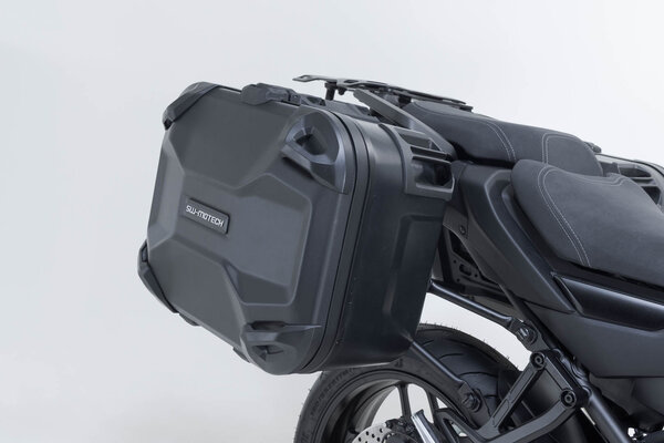 Sistema di valigie rigide DUSC Nero. 41/41 l. Yamaha Tracer 9/GT/GT+ (24-).