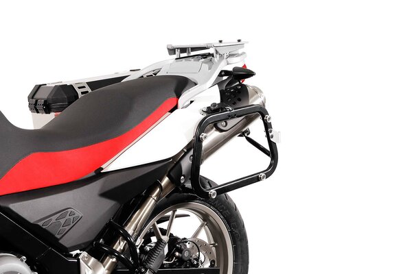 Soportes laterales EVO Negro. BMW F 650 GS (-07), G 650 GS (11-15).