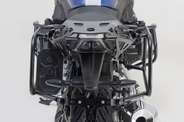 TRAX ADV aluminium case system Black. 37/37 l. BMW R 1200 R/RS, R 1250 R/RS.
