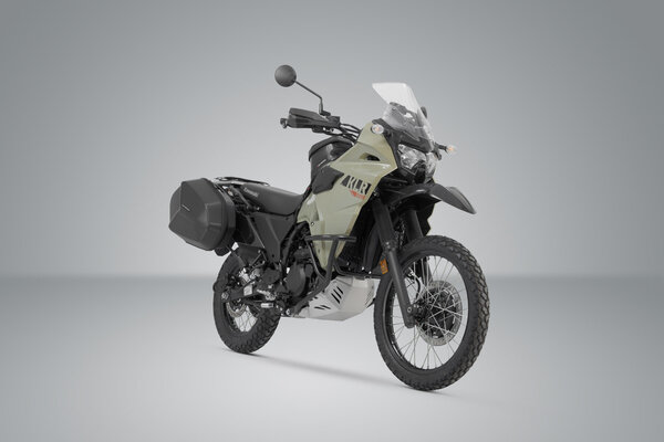 AERO ABS side case system 2x25 l. Kawasaki KLR650 (08-18).