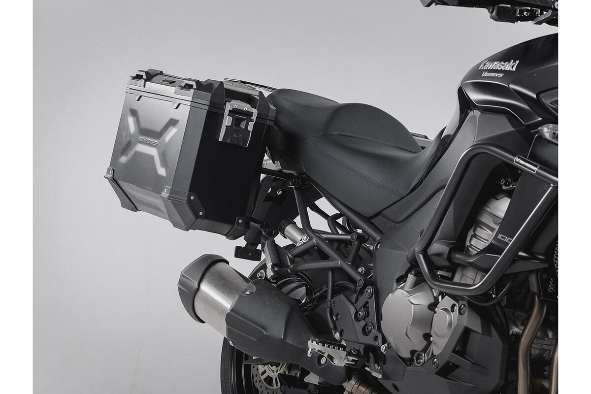 TRAX ION Koffersystem, schwarz - Kawasaki Versys 1000 (15-18)