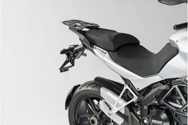 Soportes laterales EVO Negro. Ducati Multistrada 1200 / S (10-14).