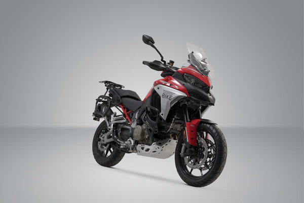 PRO Seitenträger Schwarz. Ducati Multistrada V 4 (20-).