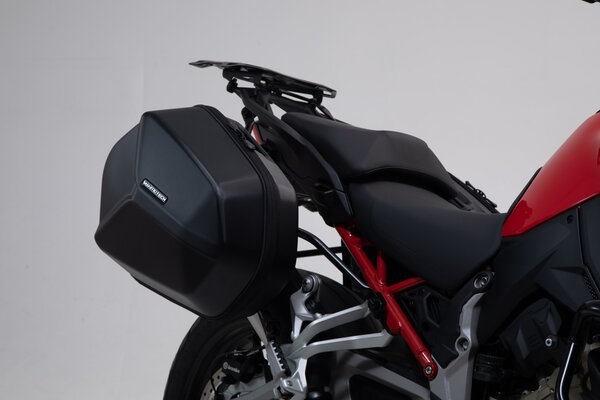 Système de valise latérale AERO ABS modèle USA 2x25L. Ducati Multistrada V4 (20-).